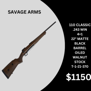 SAVAGE ARMS 110 CLASSIC