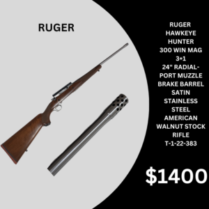 RUGER HAWKEYE HUNTER