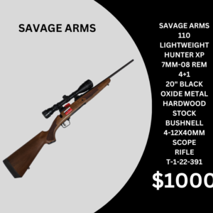 SAVAGE ARMS 110